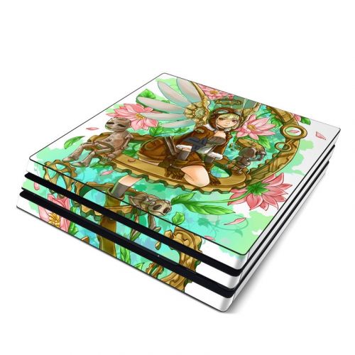 Steampunk Angel PlayStation 4 Pro Skin
