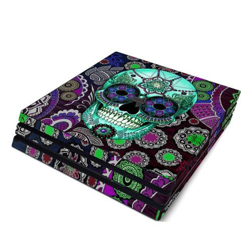 Sugar Skull Sombrero PlayStation 4 Pro Skin