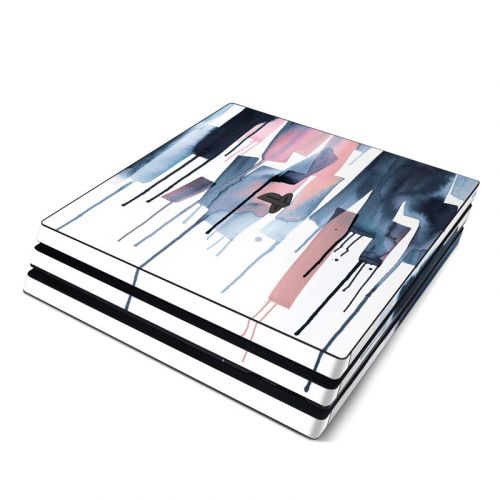 Watery Stripes PlayStation 4 Pro Skin