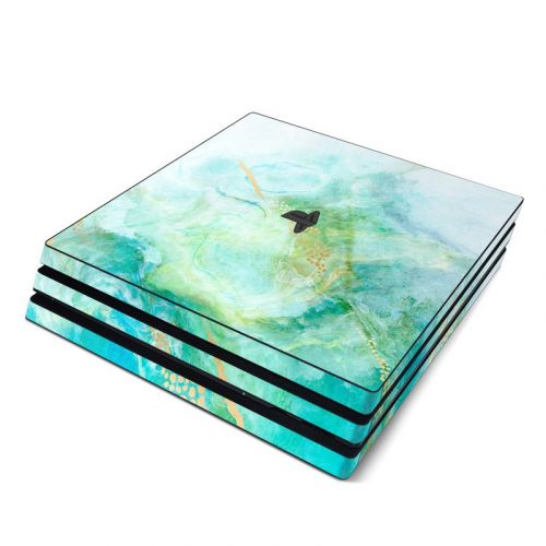Winter Marble PlayStation 4 Pro Skin