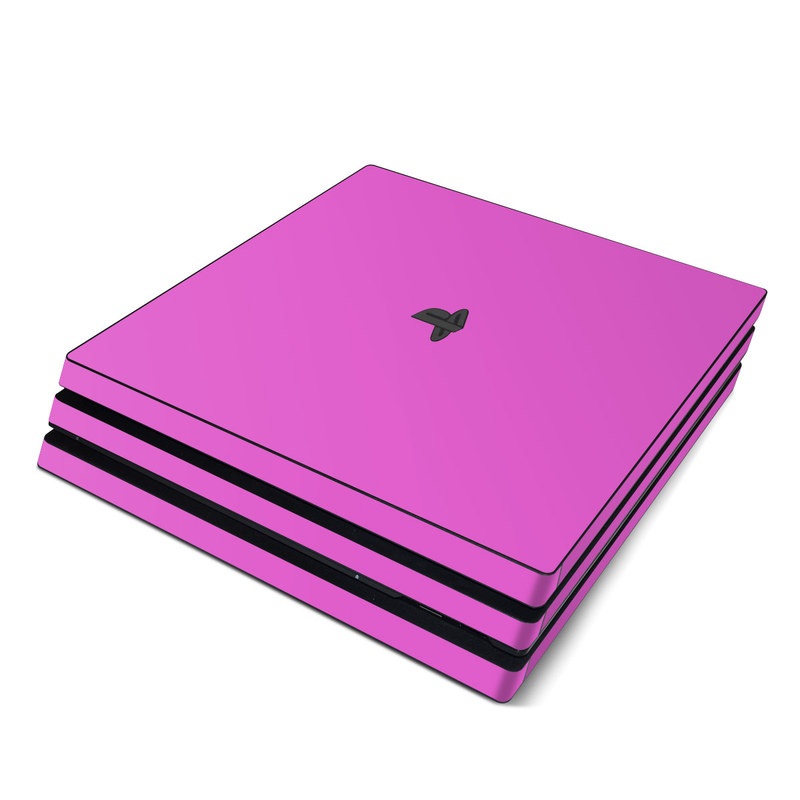 Solid State Vibrant Pink PlayStation 4 Pro Skin iStyles