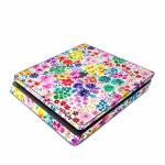 Artful Little Flowers PlayStation 4 Slim Skin