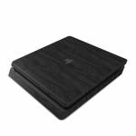 Black Woodgrain PlayStation 4 Slim Skin