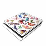 Butterfly Scatter PlayStation 4 Slim Skin