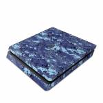 Digital Sky Camo PlayStation 4 Slim Skin