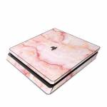 Satin Marble PlayStation 4 Slim Skin