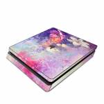 Sketch Flowers Lily PlayStation 4 Slim Skin