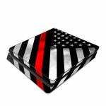 Thin Red Line Hero PlayStation 4 Slim Skin