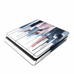 Watery Stripes PlayStation 4 Slim Skin