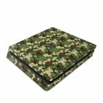 Woodland Camo PlayStation 4 Slim Skin
