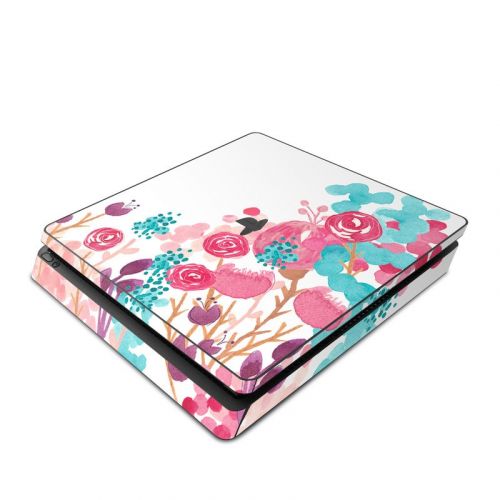 Blush Blossoms PlayStation 4 Slim Skin