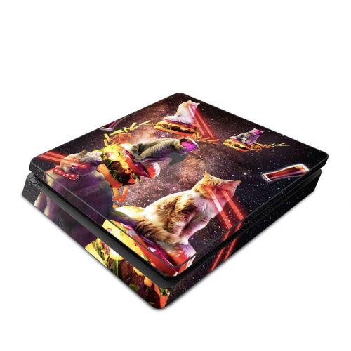 Burger Cats PlayStation 4 Slim Skin