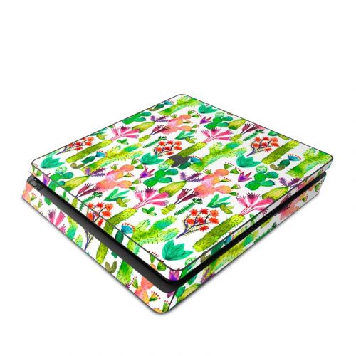 Cacti Garden PlayStation 4 Slim Skin