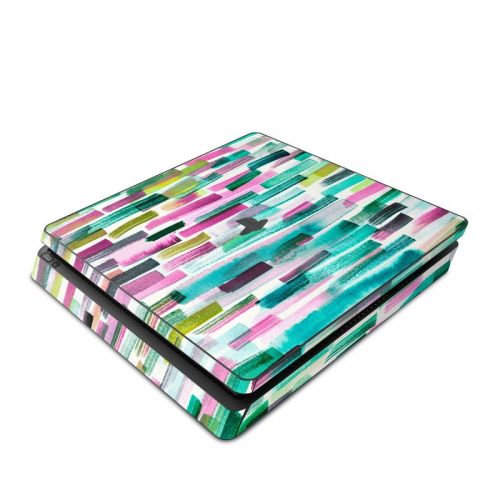 Colorful Brushstrokes PlayStation 4 Slim Skin