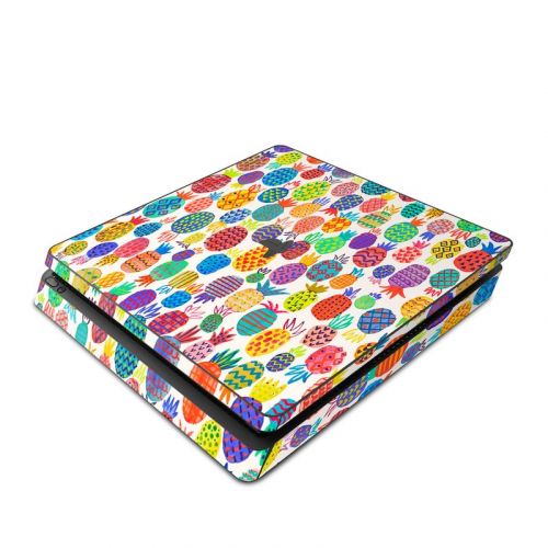 Colorful Pineapples PlayStation 4 Slim Skin