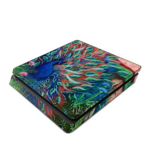 Coral Peacock PlayStation 4 Slim Skin