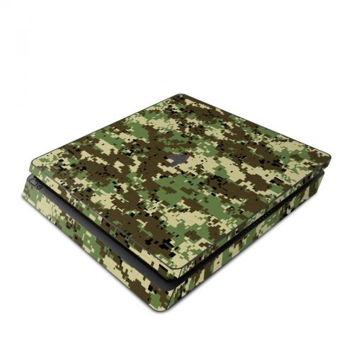 Digital Woodland Camo PlayStation 4 Slim Skin