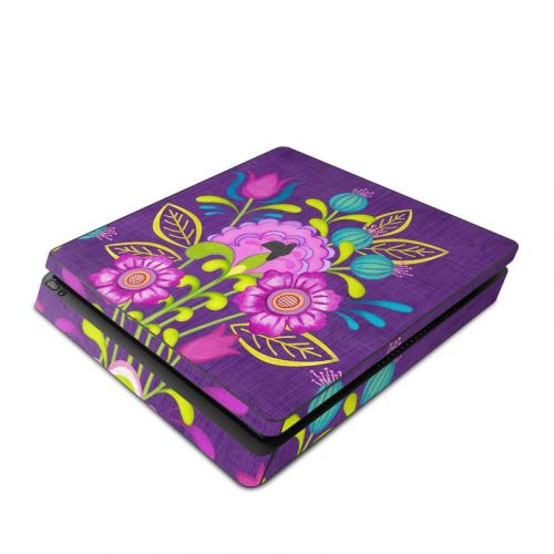 Floral Bouquet PlayStation 4 Slim Skin