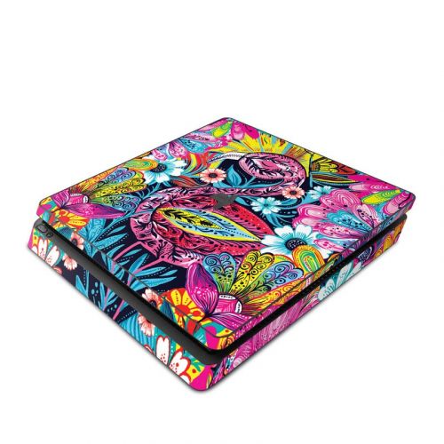 Flashy Flamingo PlayStation 4 Slim Skin