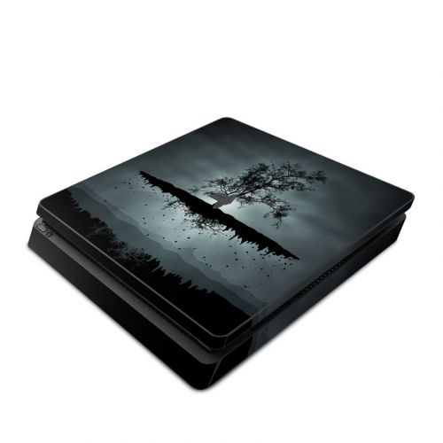Flying Tree Black PlayStation 4 Slim Skin