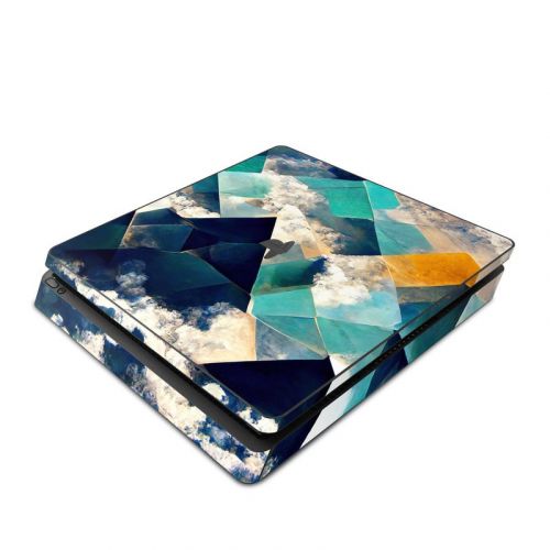 Gold Clouds PlayStation 4 Slim Skin