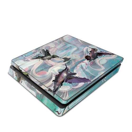 Hummingbirds PlayStation 4 Slim Skin