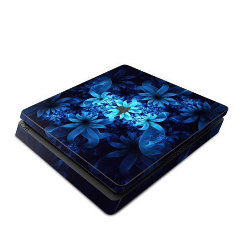 Luminous Flowers PlayStation 4 Slim Skin
