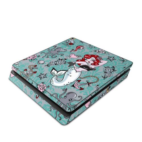 Molly Mermaid PlayStation 4 Slim Skin