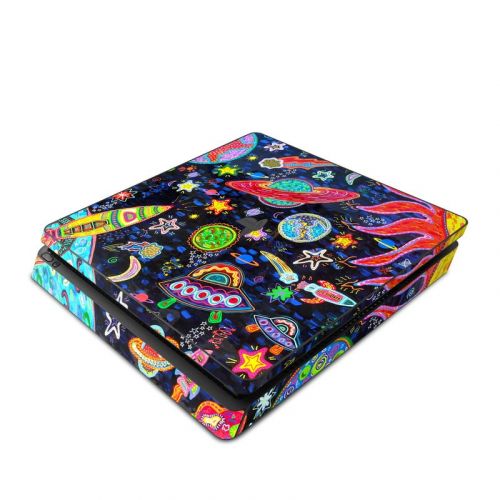 Out to Space PlayStation 4 Slim Skin