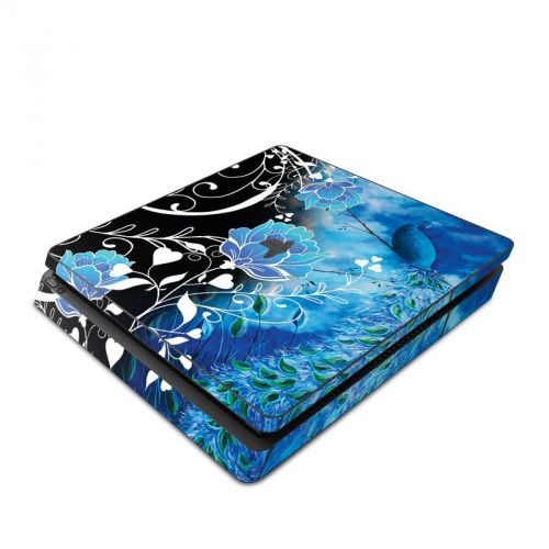 Peacock Sky PlayStation 4 Slim Skin