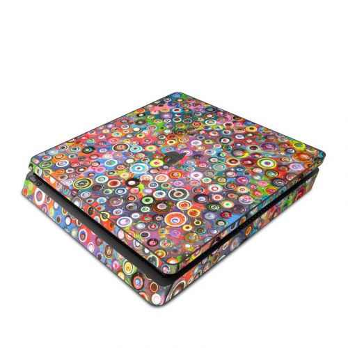 Round and Round PlayStation 4 Slim Skin