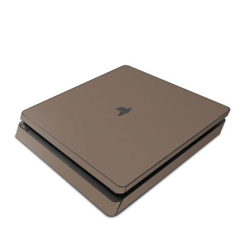 Solid State Flat Dark Earth PlayStation 4 Slim Skin