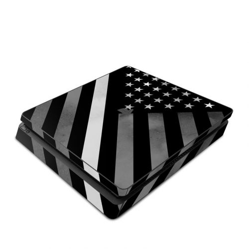 Thin White Line Hero PlayStation 4 Slim Skin