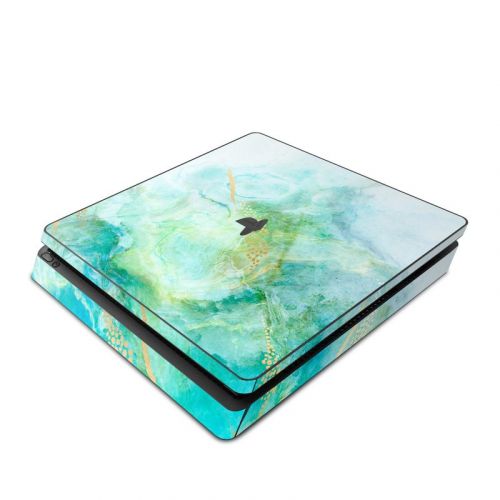 Winter Marble PlayStation 4 Slim Skin