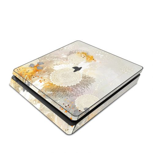 White Velvet PlayStation 4 Slim Skin