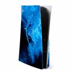 Blue Quantum Waves PlayStation 5 Skin