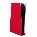 Solid State Red PlayStation 5 Skin