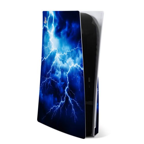 Apocalypse Blue PlayStation 5 Skin