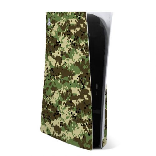 Digital Woodland Camo PlayStation 5 Skin