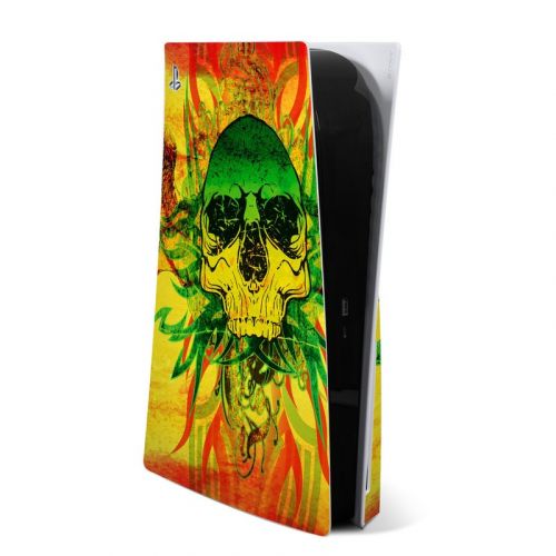 Hot Tribal Skull PlayStation 5 Skin
