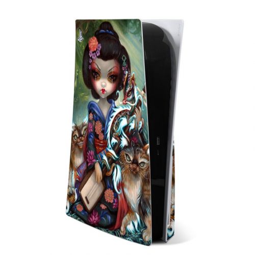Kirin and Bakeneko PlayStation 5 Skin