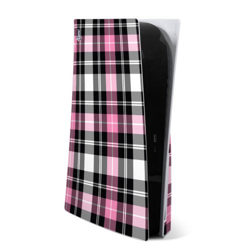Pink Plaid PlayStation 5 Skin