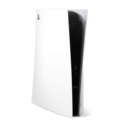Solid State White PlayStation 5 Skin