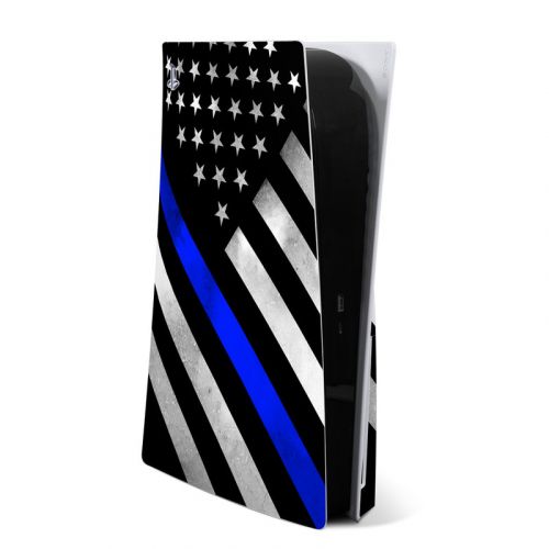 Thin Blue Line Hero PlayStation 5 Skin