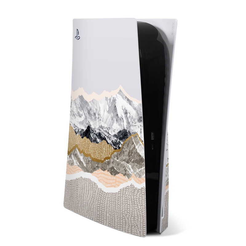 Pastel Mountains PlayStation 5 Skin