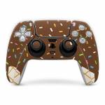 Chocolate Ice Cream Drip PlayStation 5 Controller Skin