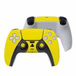 Solid State Yellow PlayStation 5 Controller Skin