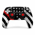 Thin Red Line Hero PlayStation 5 Controller Skin