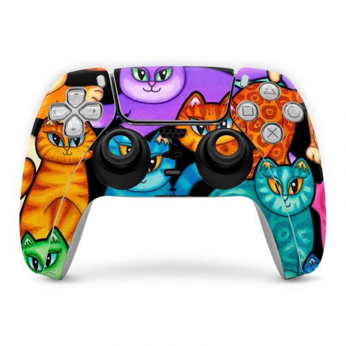 Colorful Kittens PlayStation 5 Controller Skin