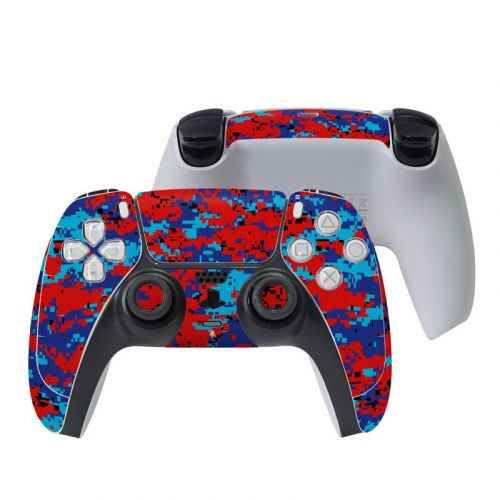 Digital Patriot Camo PlayStation 5 Controller Skin